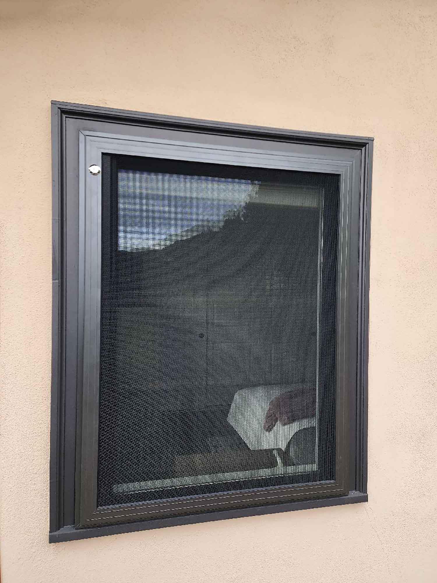 A Crimsafe Installation Blends Into a Los Altos Hills Home Perfectly. Get a free estimate from ClimatePro.