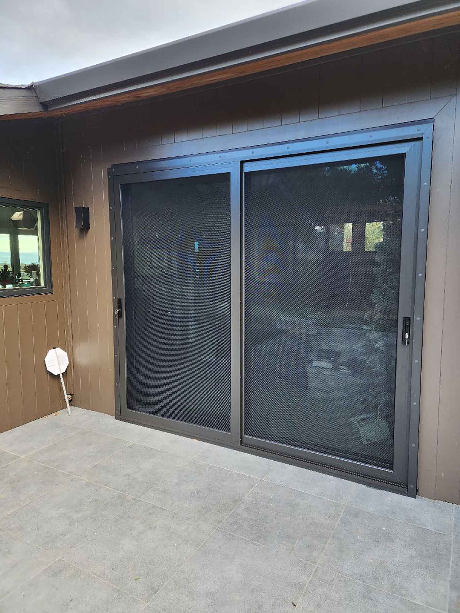 A Crimsafe Installation Blends Into a Los Altos Hills Home Perfectly. Get a free estimate from ClimatePro.