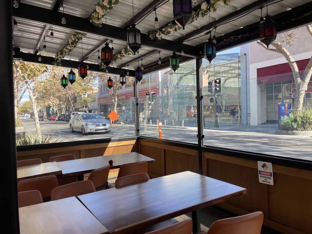 ClimatePro Installs Sun Control Window Film for a Palo Alto, CA Restaurant